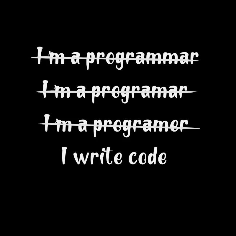 I am a programmer