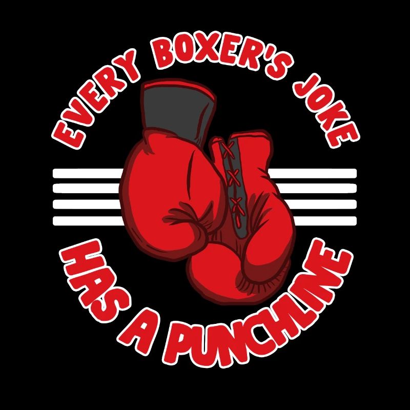 Boxing - Funny Punchline Joke - Gym Apparel