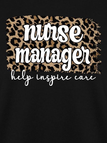 Oberschwester Krankenschwester Manager Geschenk