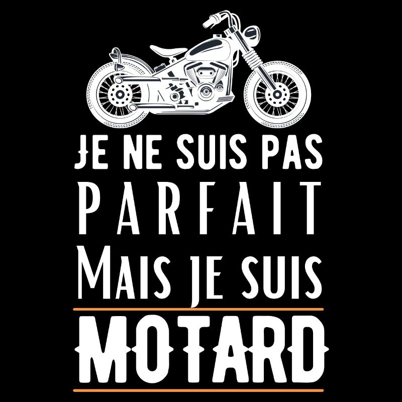 Logo phrase humour de motards