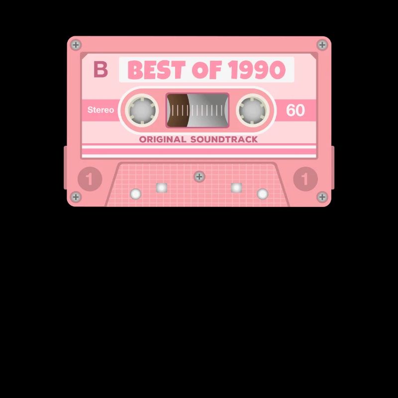 Das Beste von 1990 Mixtape Retro Kassette Geburtstag