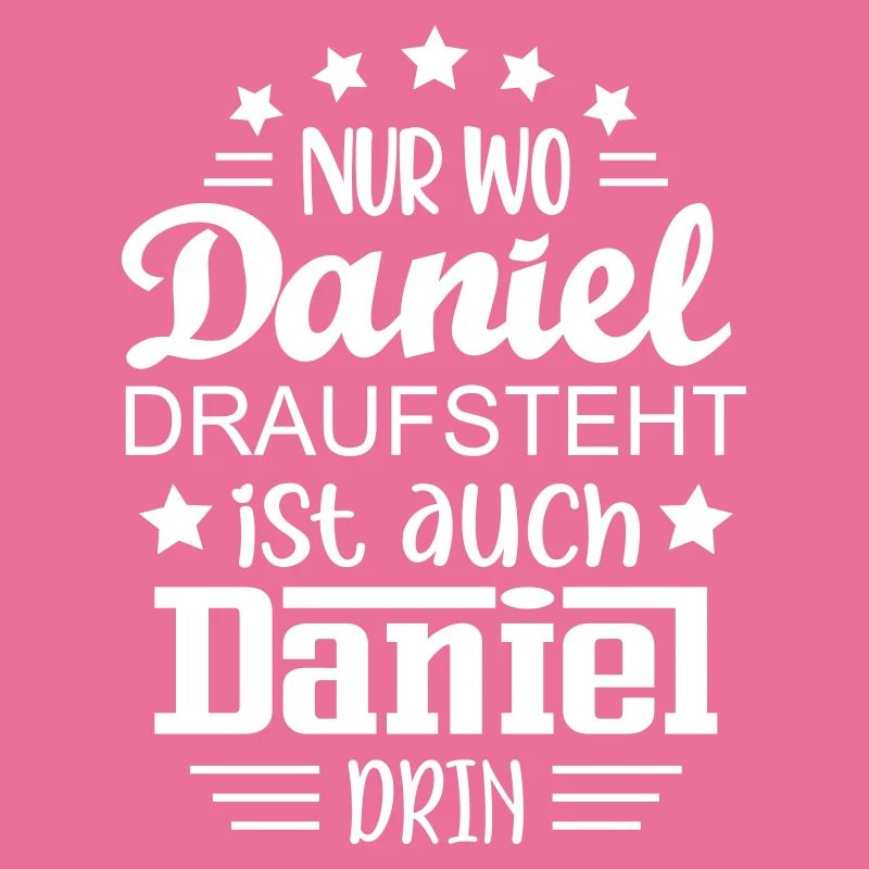 Daniel Name Geschenk Namenstag drauf steht drin
