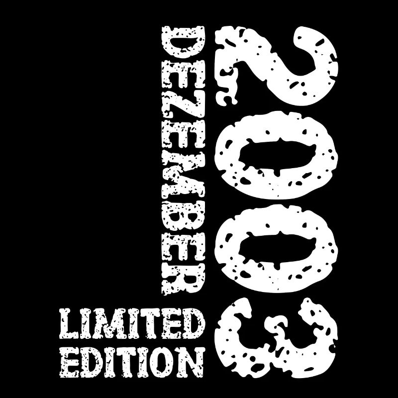 2003 Dezember Limited Edition 20. Geburtstag Deko