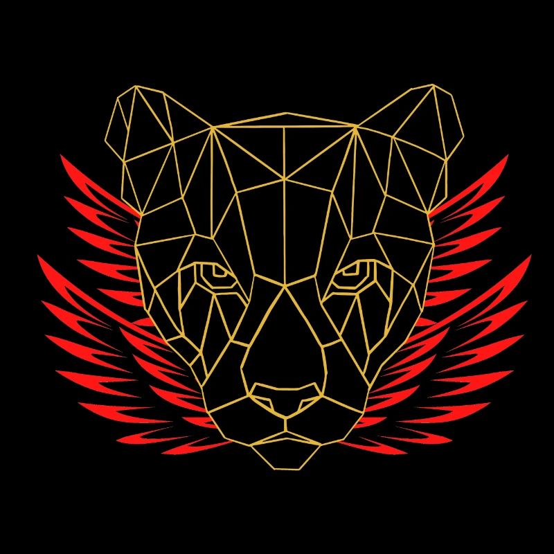 Red-winged panther