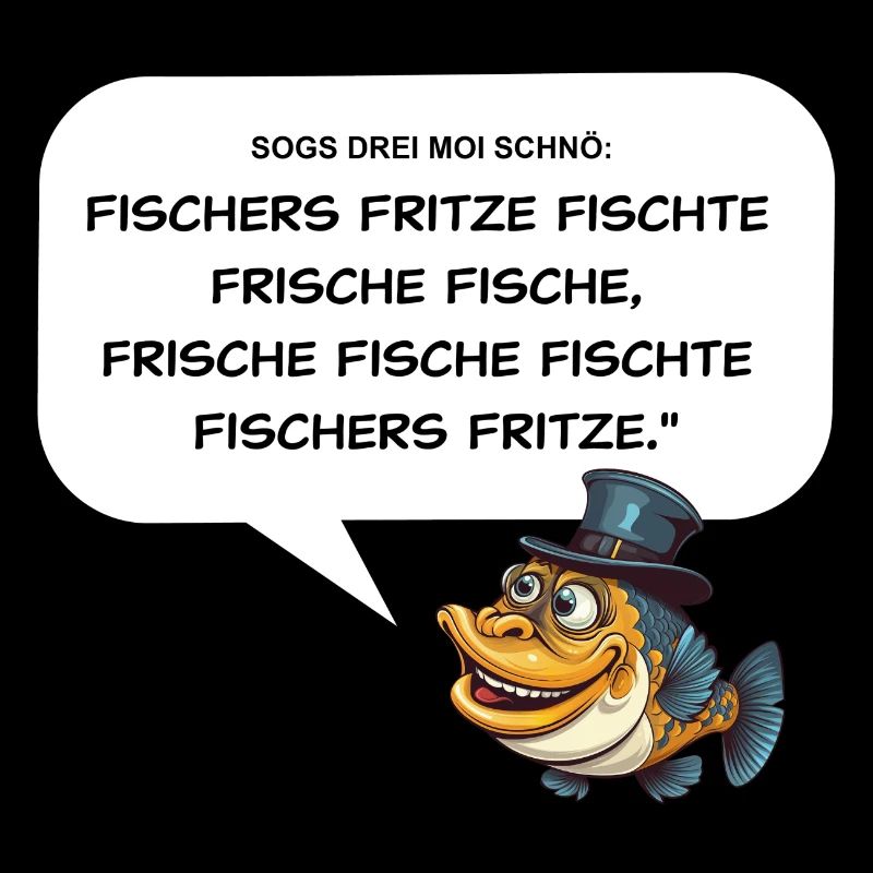 Zungenbrecher Fische