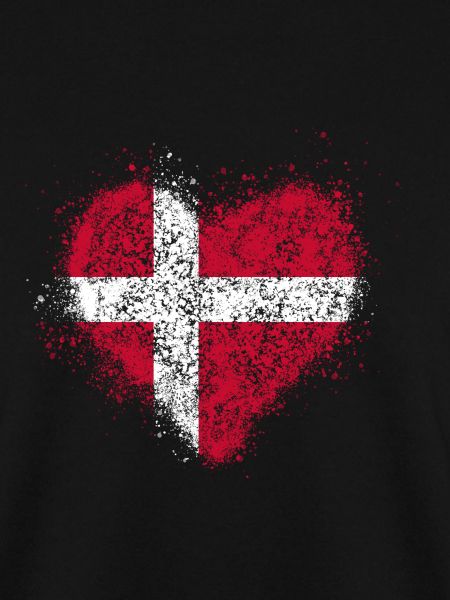 Heart Denmark Flag