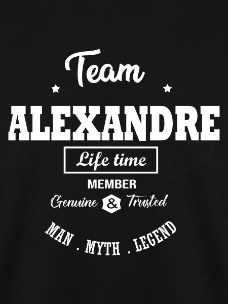 Personalized ALEXANDRE TEAM Gift