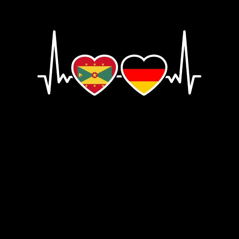 Grenade Grenade Grenade Heartbeat Flag de Grenade