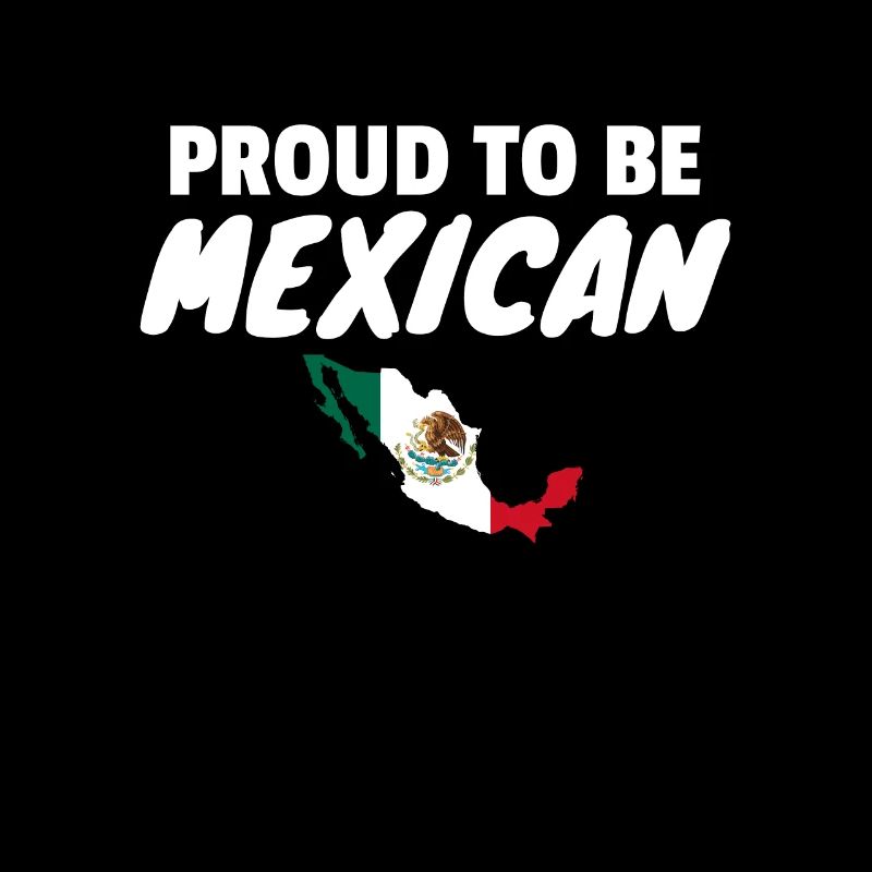 Proud To Be Mexican Mexican Map Flag