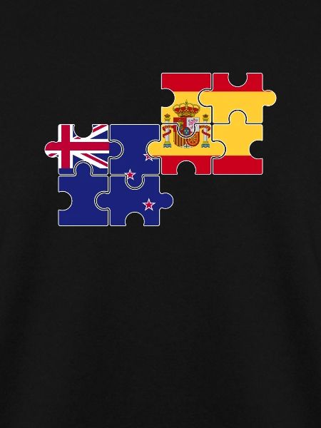 Neuseeland Spanien Flagge Neuseeländer