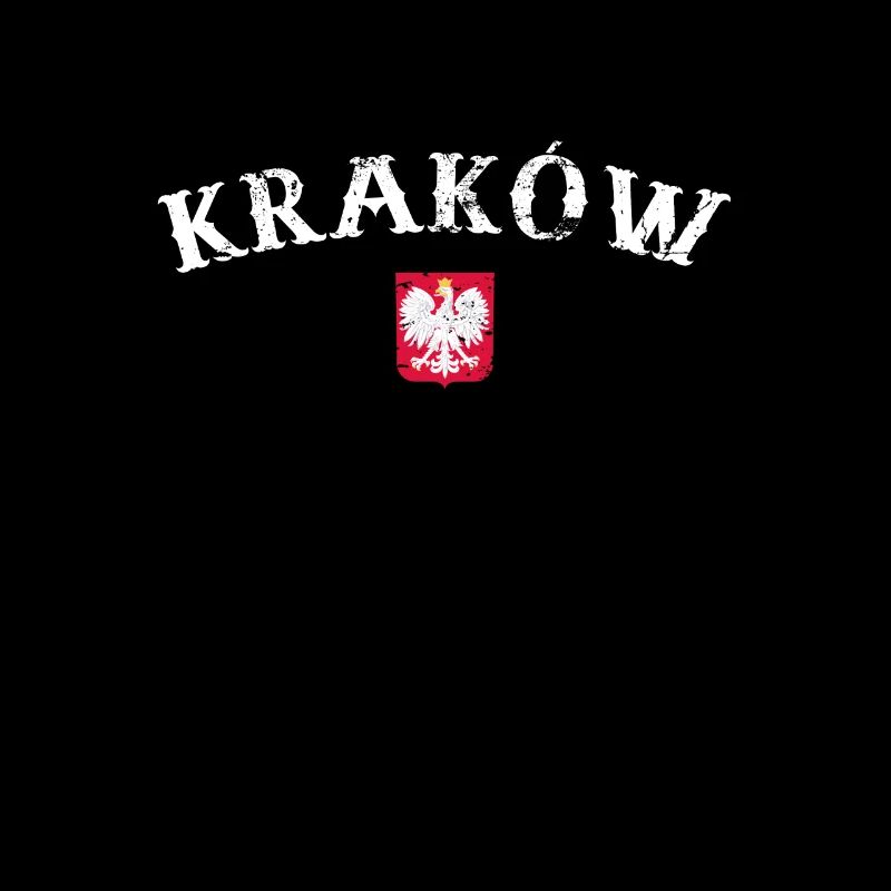 Krakow Polen Vintage Polnische Flagge Pole