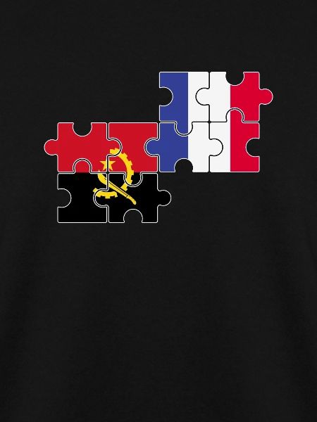 Angola Frankreich Flagge Angolaner