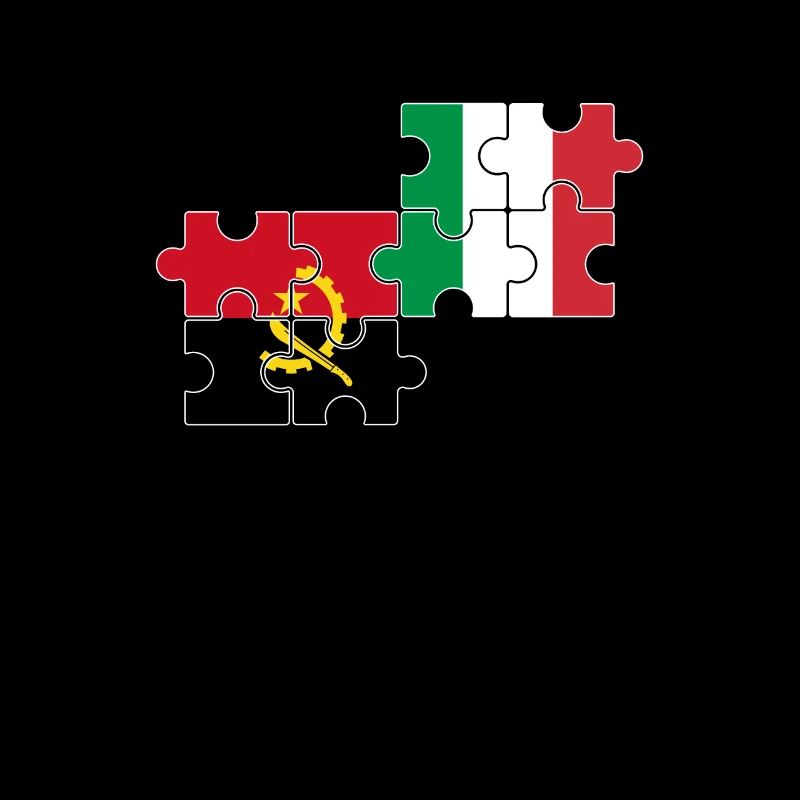 Drapeau de l’Angola Italie Angola