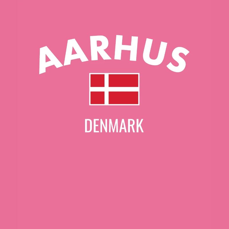 Aarhus Danemark Drapeau danois Proud Dane