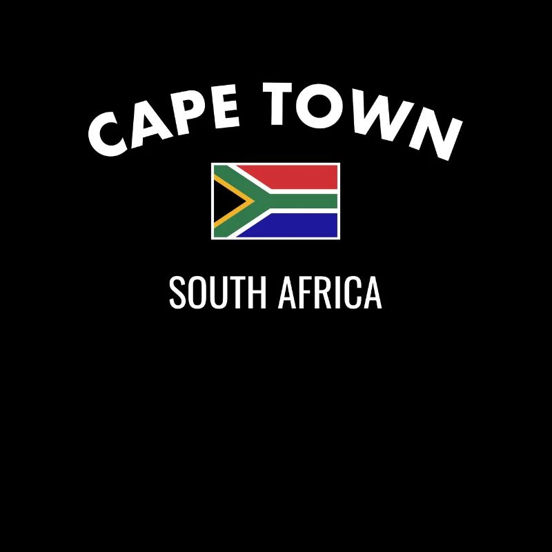 Cape Town Afrique du Sud Drapeau sud-africain