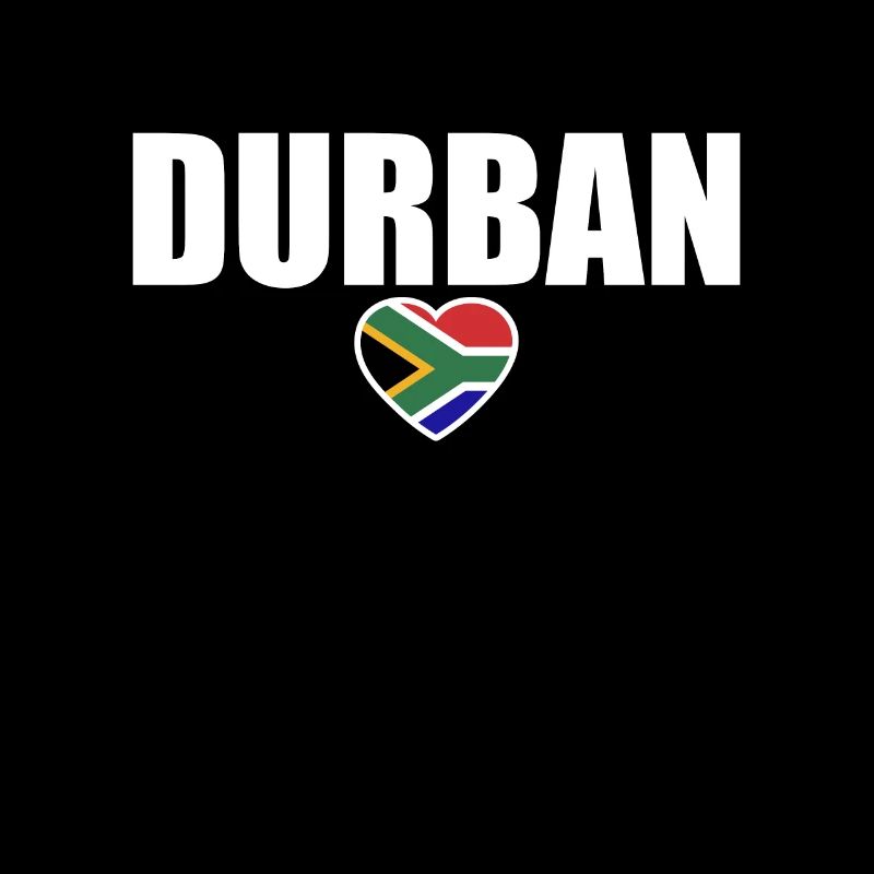 Durban Afrique du Sud Drapeau sud-africain