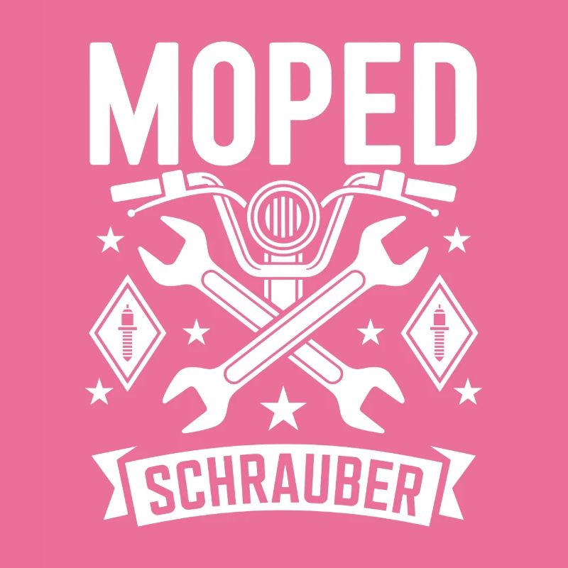 Moped Mechanic Workshop Moped Driver