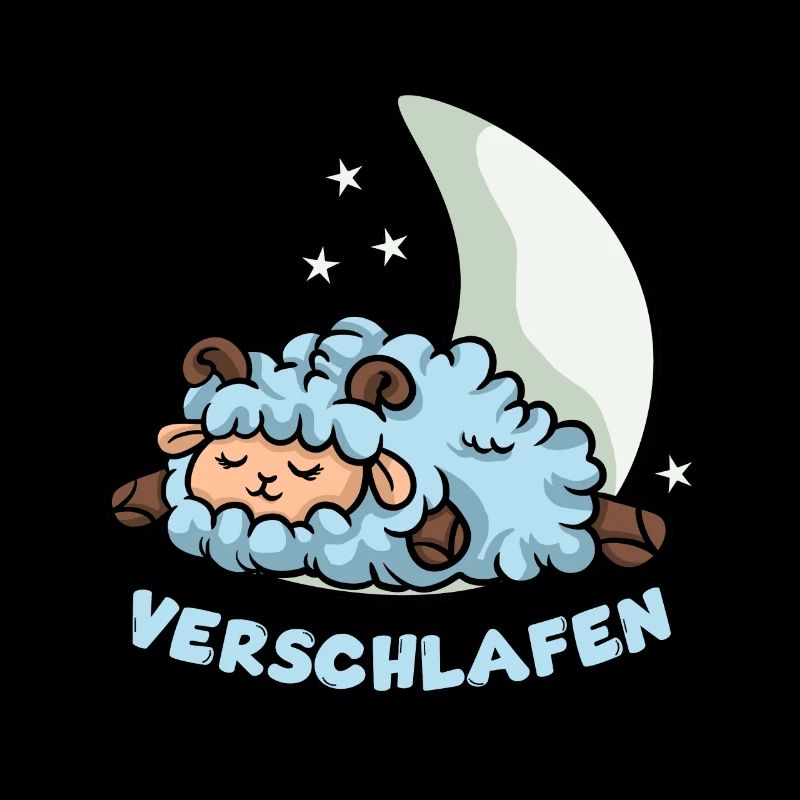 Verschlafen Schaf