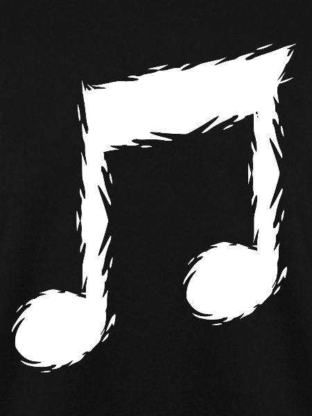 Musiknote Musik Design Sänger