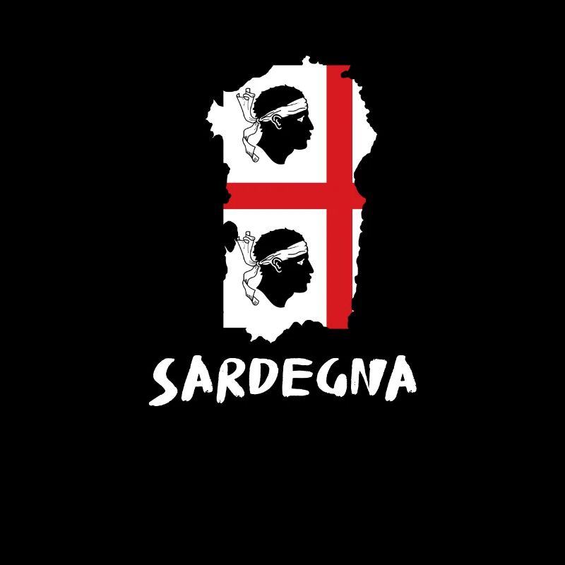 Sardegna Sardinia Sardinian flag Sarde Italy