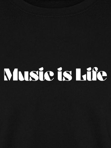 Music is Life weiß