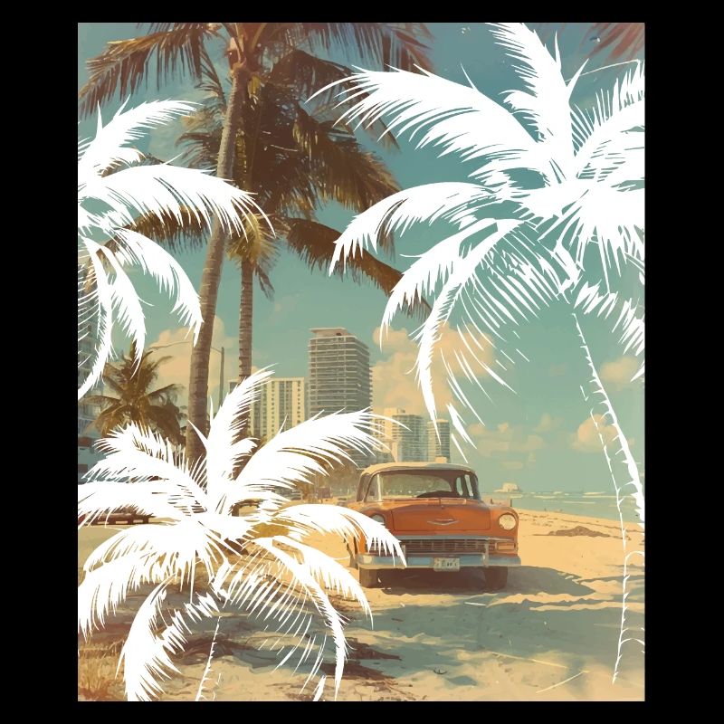 Miami Beach Palms