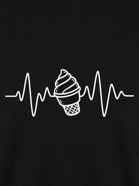 Softeis Eis Creme Herzschlag