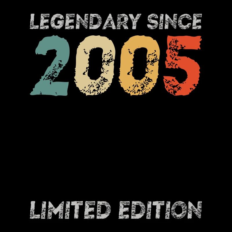 18th Birthday Legendary Since 2005 vintage