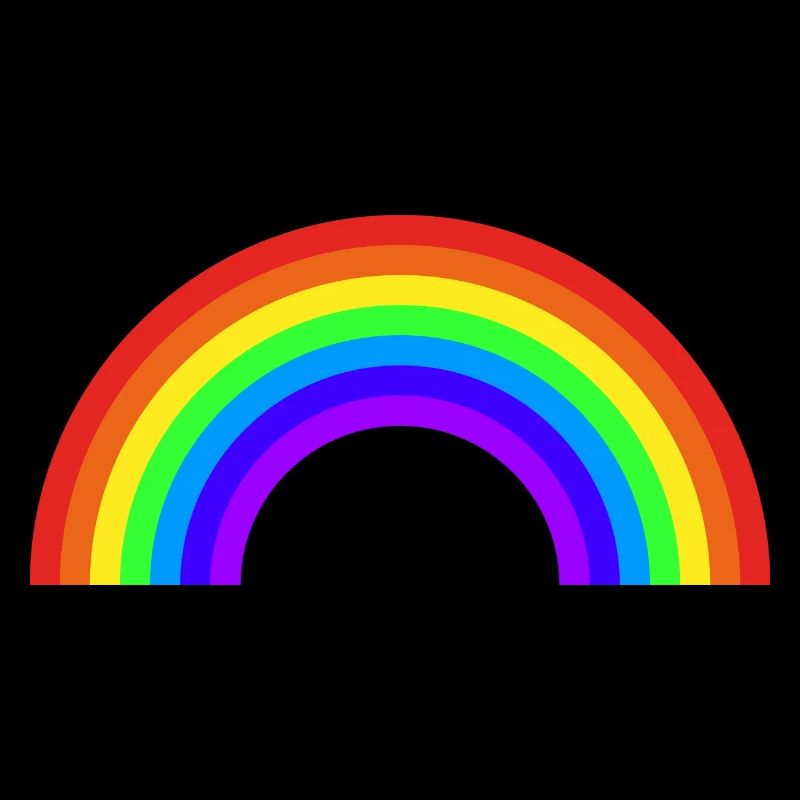 Regenbogen Groß