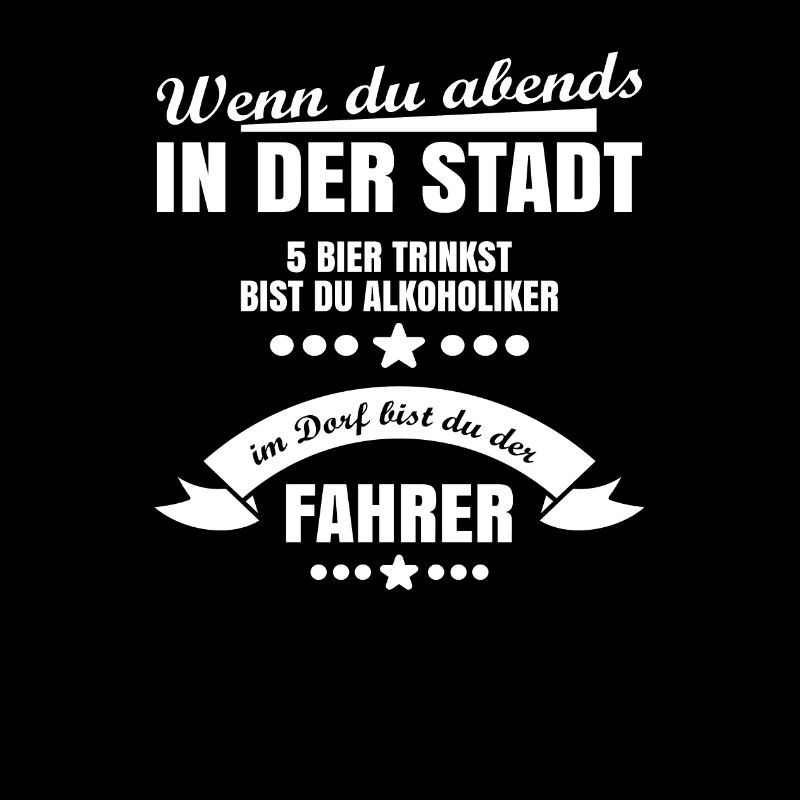 Alkoholiker oder Fahrer