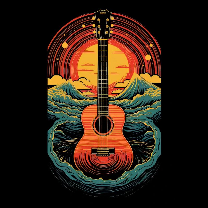 Guitare rétro