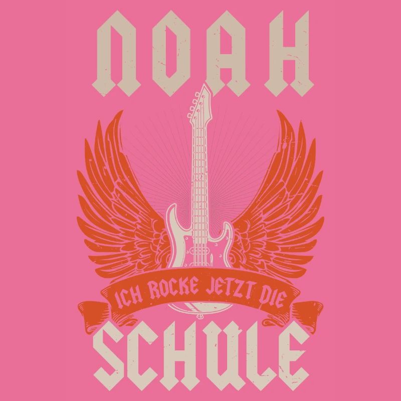 Noah, écolier, je suis en train de bercer le premier jour d’école maintenant