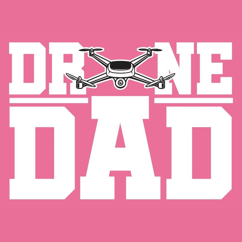 Drone Dad Graphic Drone Flying Quadcopter Pilot RC