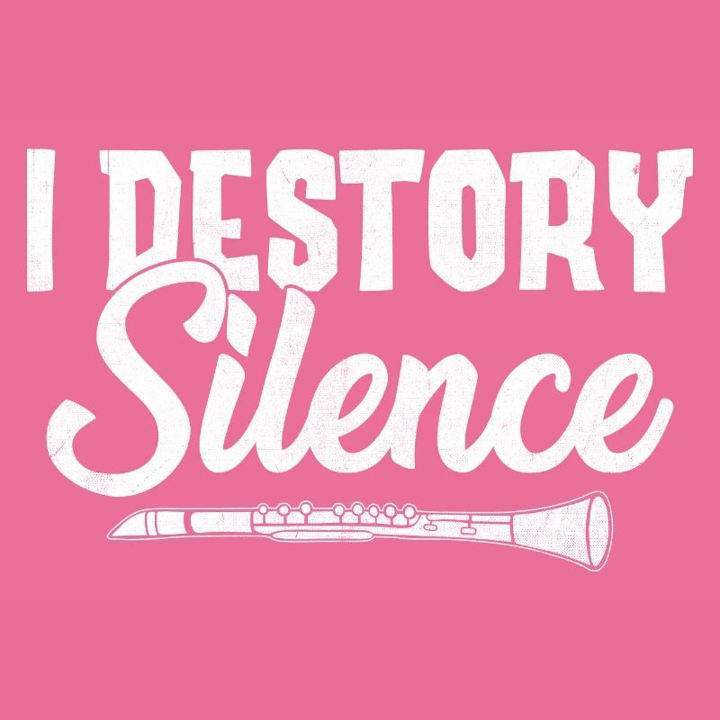 Oboe I Destroy Silence Oboe Basoonist Marching Ban