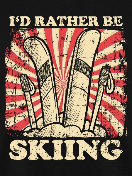 Skifahrer Winter Berge