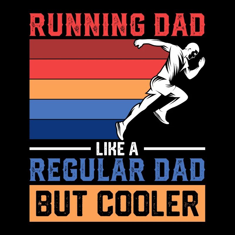 Running Dad Bester Papa Vater Marathonvorbereitung