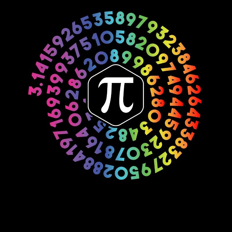 Pi Spiral | Happy Pi Day Shirt Pi Math 3.14