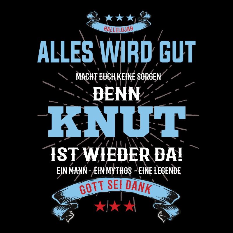 Alles wird gut denn Knut Ist da T-Shirt