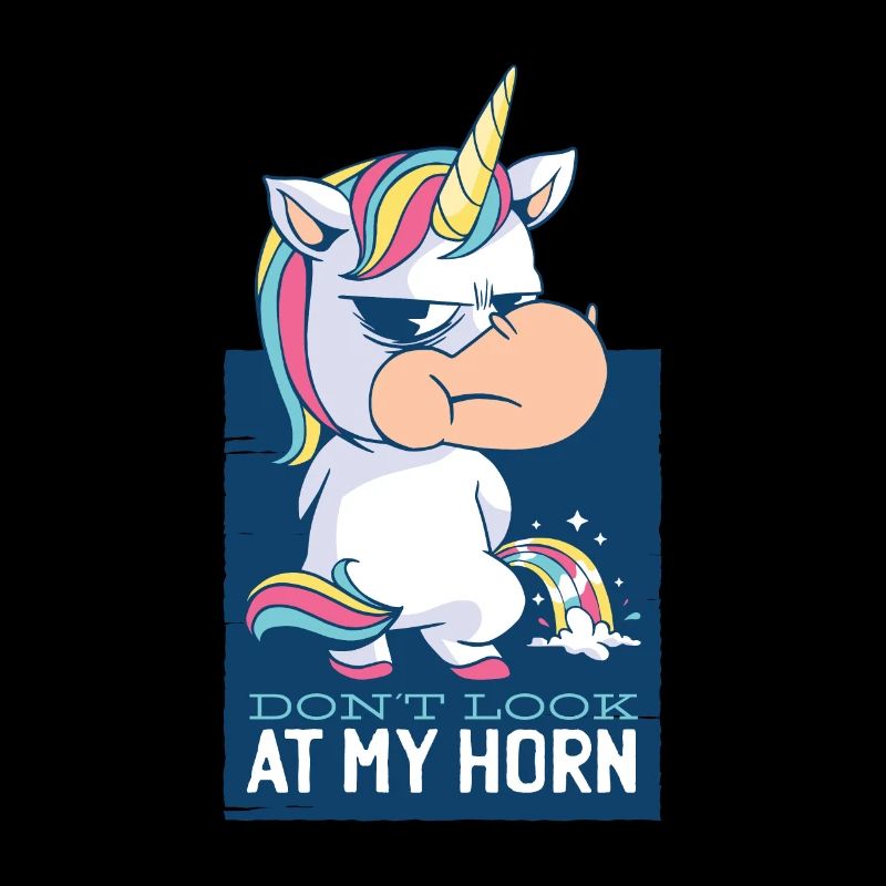 Licorne licorne drôle amusant cadeau de conception drôle