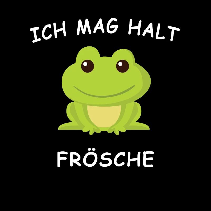 Frosch Frösche Comic Amphibien Emote Geschenk