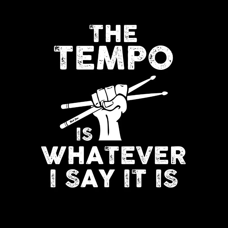 Vintage Rock Music Drummer Drum Retro
