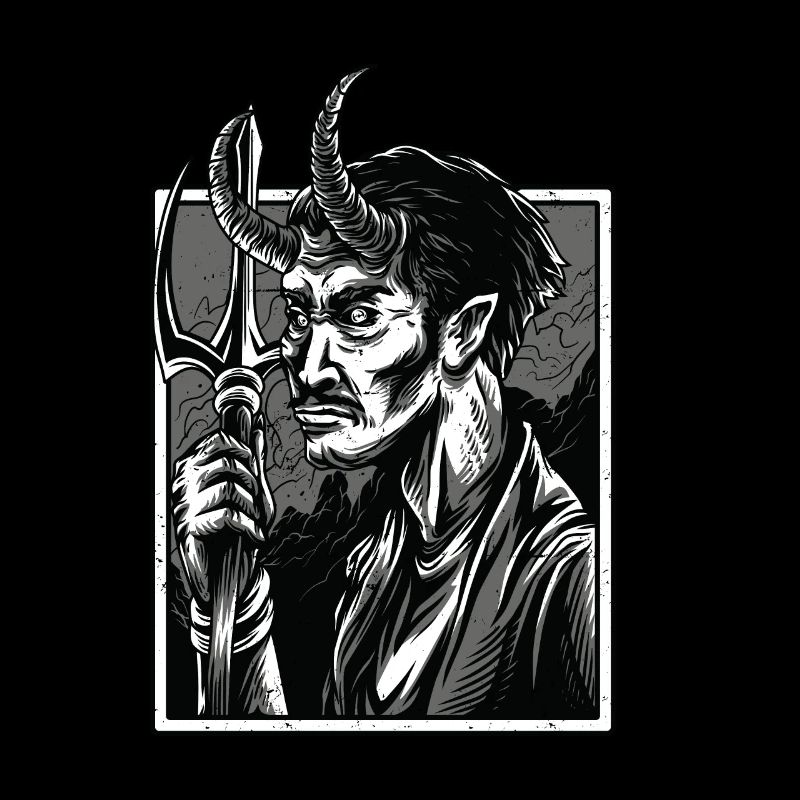 Occult Gothic Grunge Satan 666 Dark Art