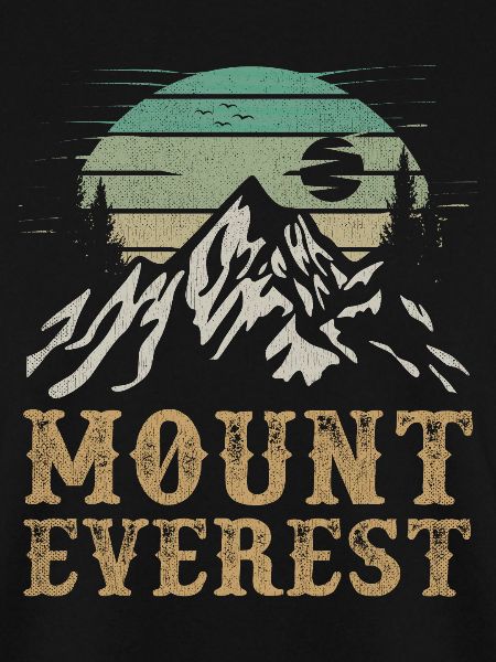 Mount Everest Nepal Merchandise Vandring Mount