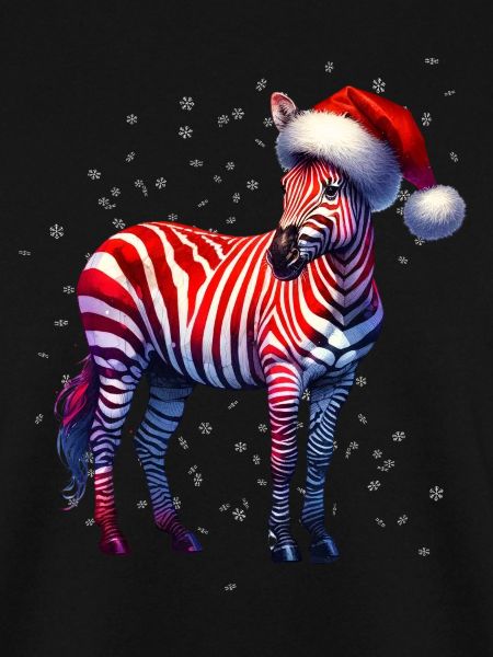 Weihnachts- Zebra