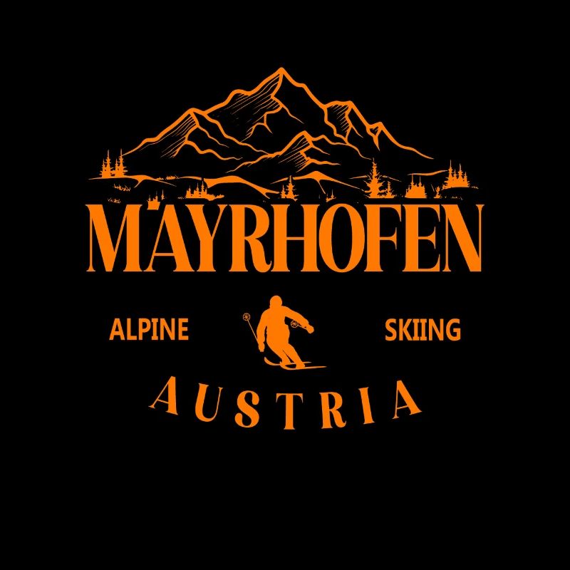 Mayrhofen Ski Resort Austrian Alps Souvenir