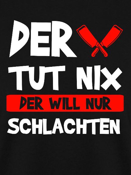 Fleischer Fleisch Metzger Geschenk