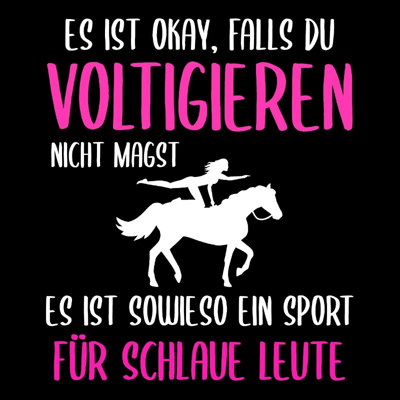 Voltigieren Voltigier Pferd Geschenk