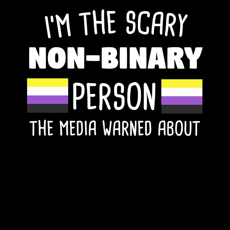 Non Binary Non-Gender Non-Binary Flag Gift