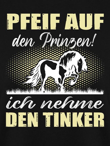 Tinker Pferd Reiten Geschenk