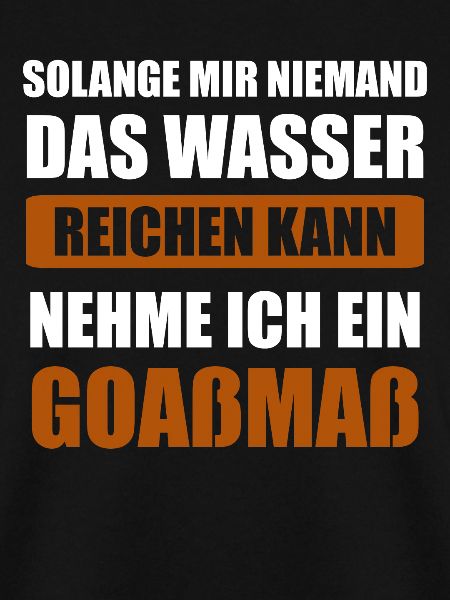 Goaßmaß Bier Bayern Geschenk